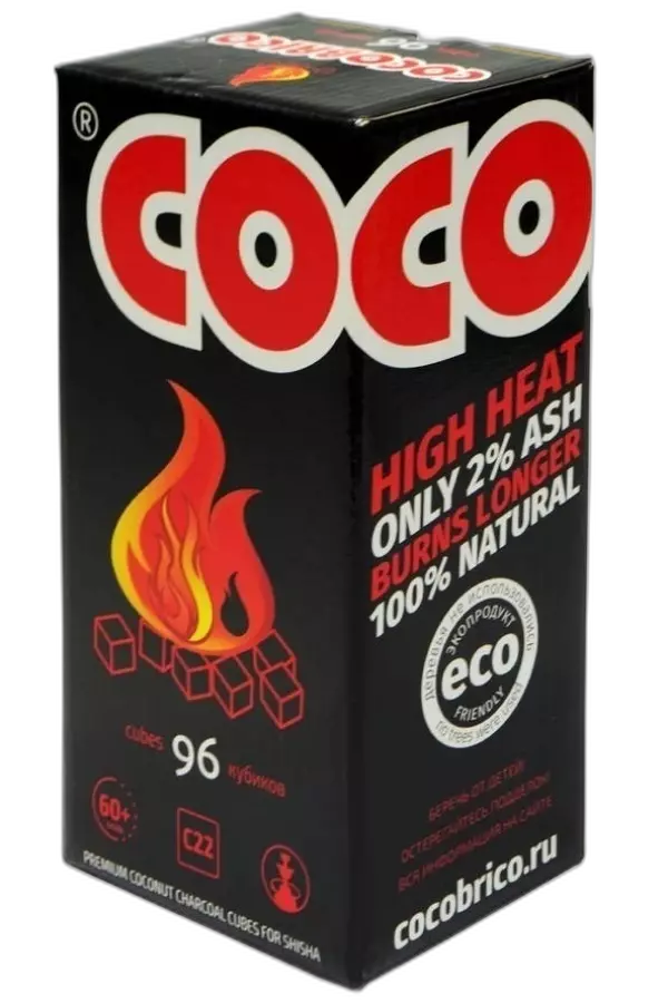 Уголь Cocobrico 22мм