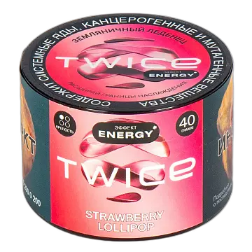 Табак Twice Strawberry Lollipop