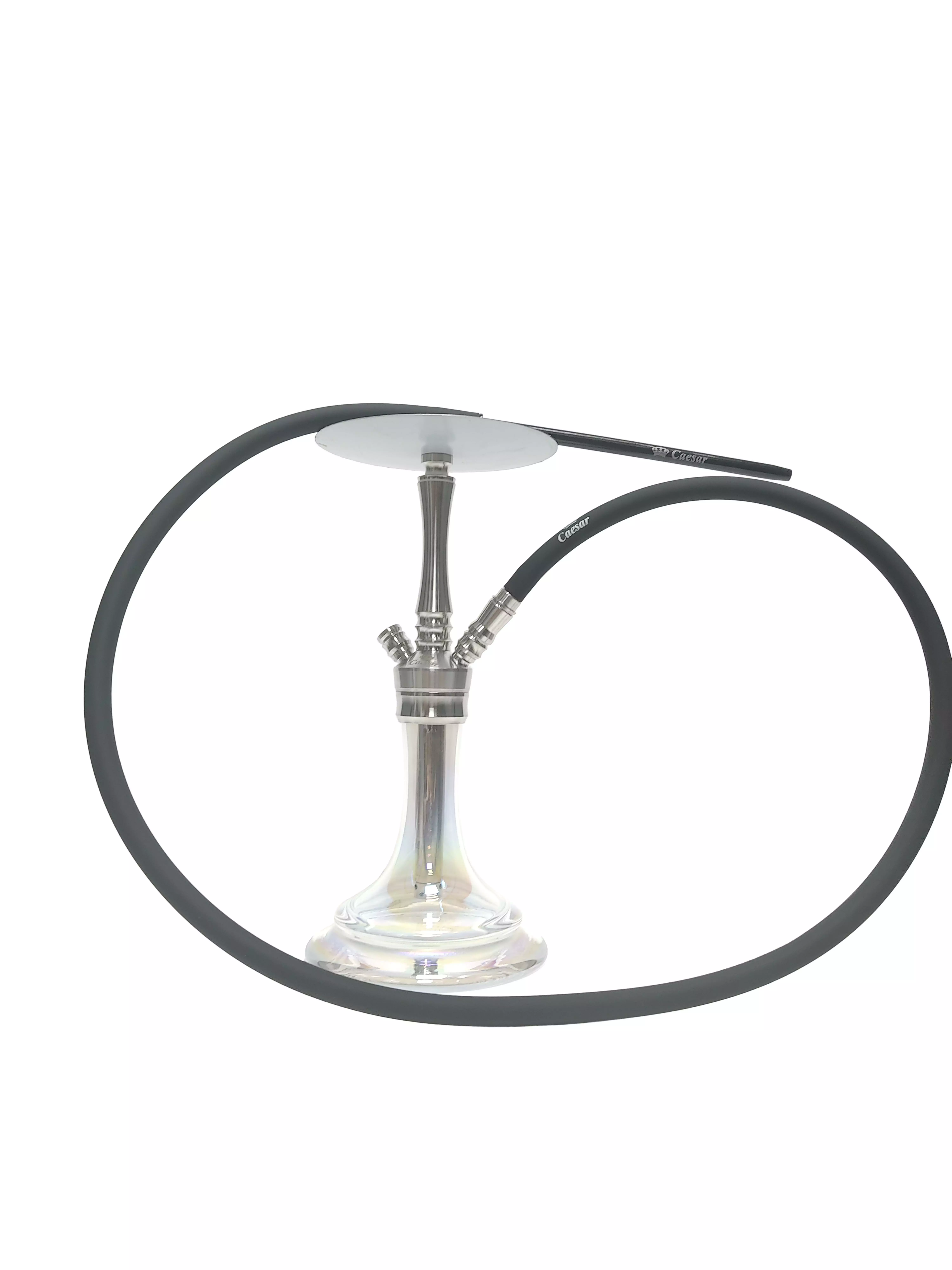 Кальян Caesar Eiffel Stainless Steel Transparent